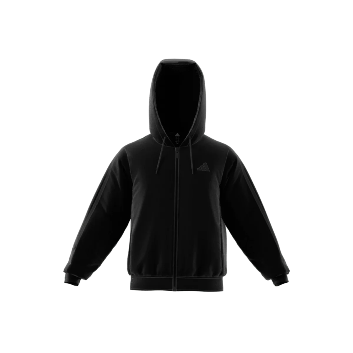 ADIDAS - Essentials CLIMAWARM 3 Stripes Insulated Hooded Hybrid Jackets - Uomo - Black - immagine 8