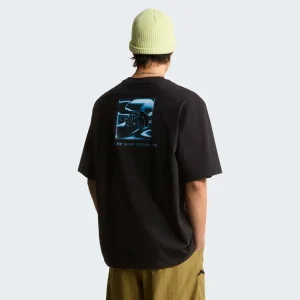 The North Face - T-shirt Liquid NSE Box Oversized Graphic da uomo