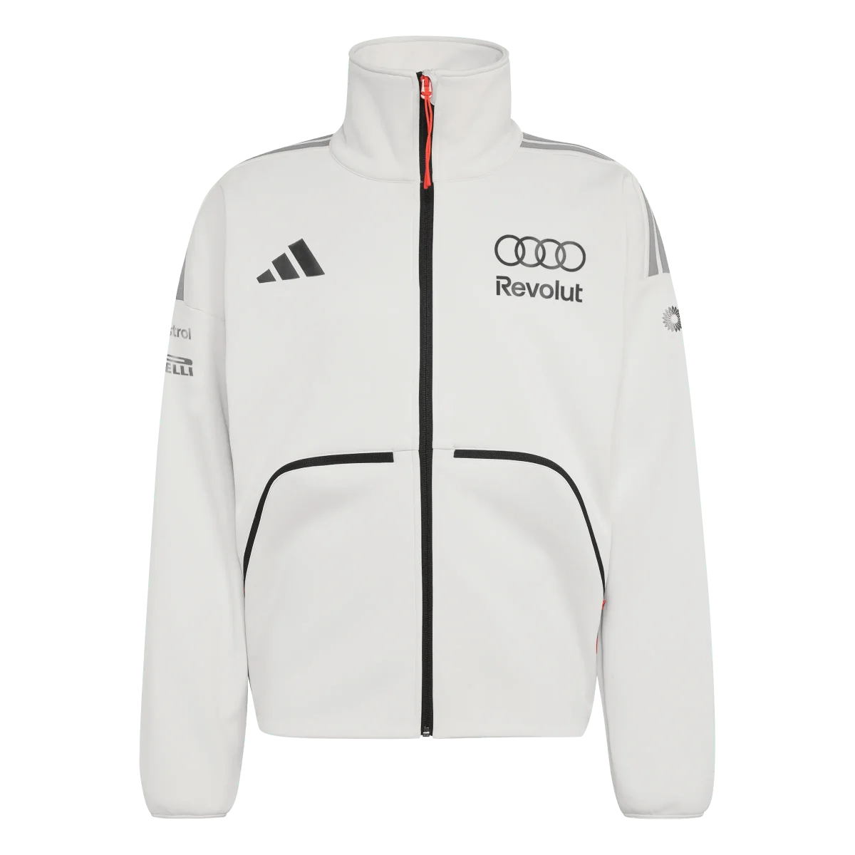 ADIDAS - Audi Revolut Formula One Team 2026 Engineers & Marketing Track Top - Uomo - Grey