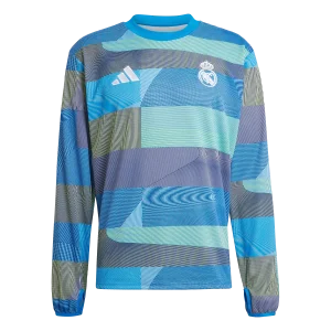ADIDAS - Real Madrid 25/26 Pre-Match Warm Top - Uomo - Blue