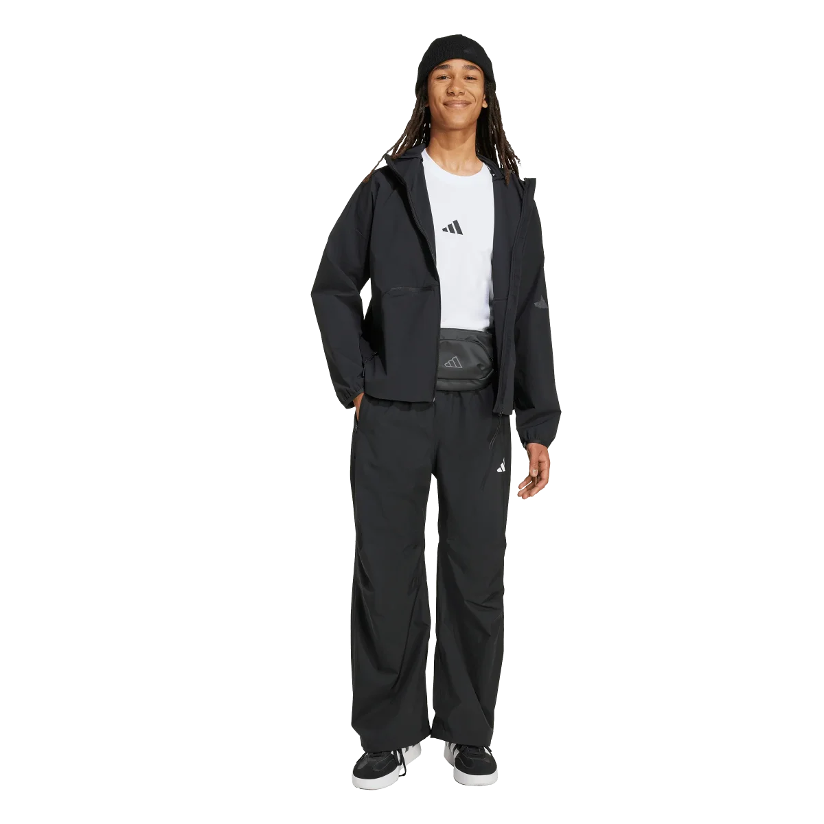 ADIDAS - Giacca A Vento Myshelter - Uomo - Black - immagine 5