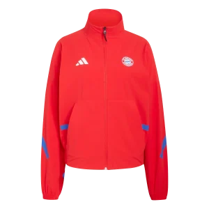 ADIDAS - Fc Bayern Z.N.E. Anthem Jacket - Donna - Red