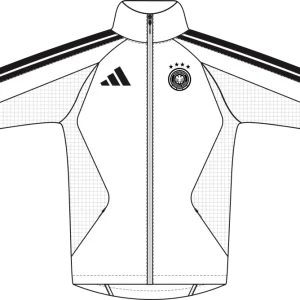 ADIDAS - Germany Home Anthem Jacket - Uomo - White