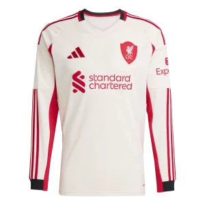 ADIDAS - Liverpool Fc 25/26 Away Jersey Longsleeve - Uomo - Black