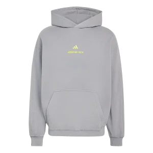 ADIDAS - Amg Washed Hoodie - Uomo - Grey