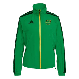 ADIDAS - Jamaica X Bob Marley Home Anthem Jacket - Donna - Green