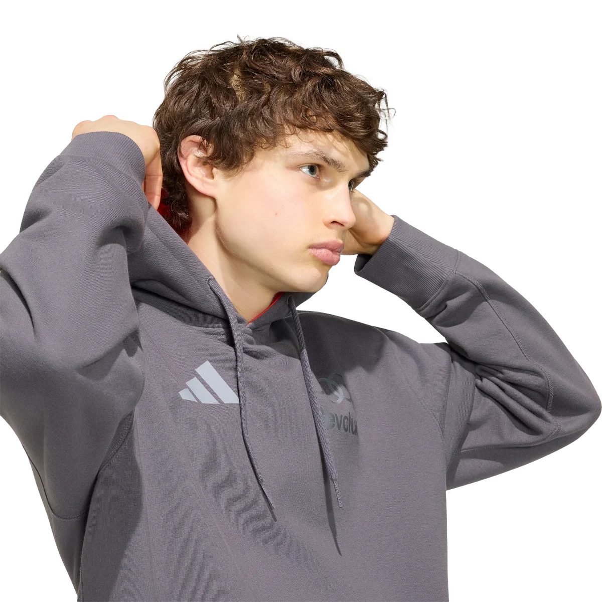 ADIDAS - Audi Revolut Formula One Team 2026 Driver Hoodie - Uomo - Black - immagine 7