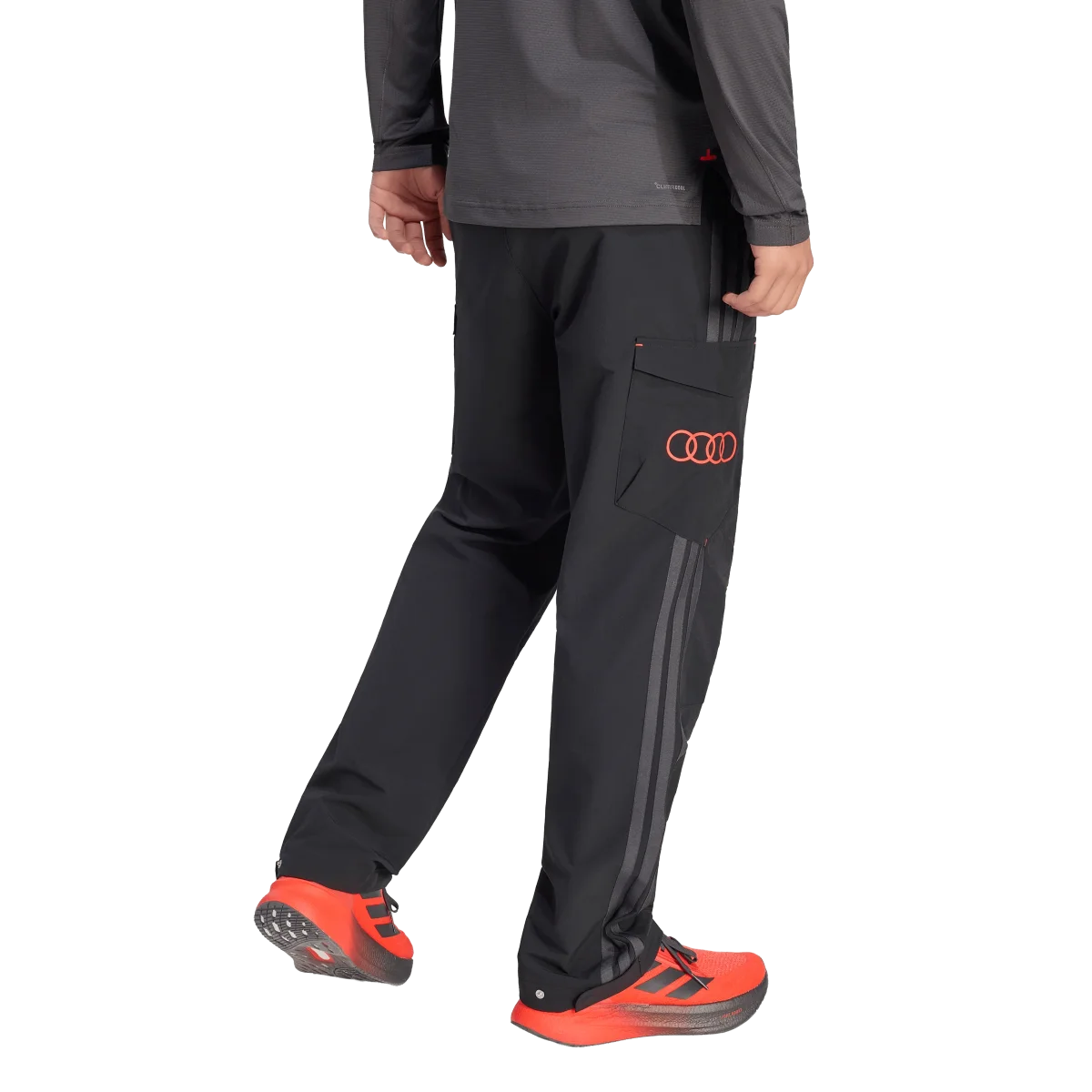 ADIDAS - Audi Revolut Formula One Team 2026 Mechanics Pant - Uomo - Black - immagine 4