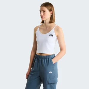 The North Face - Simple Dome Slim Crop Tank da donna
